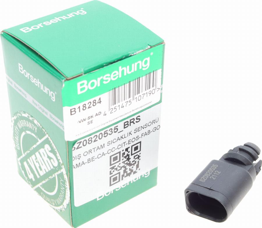 Borsehung B18284 - Датчик, външна температура parts5.com