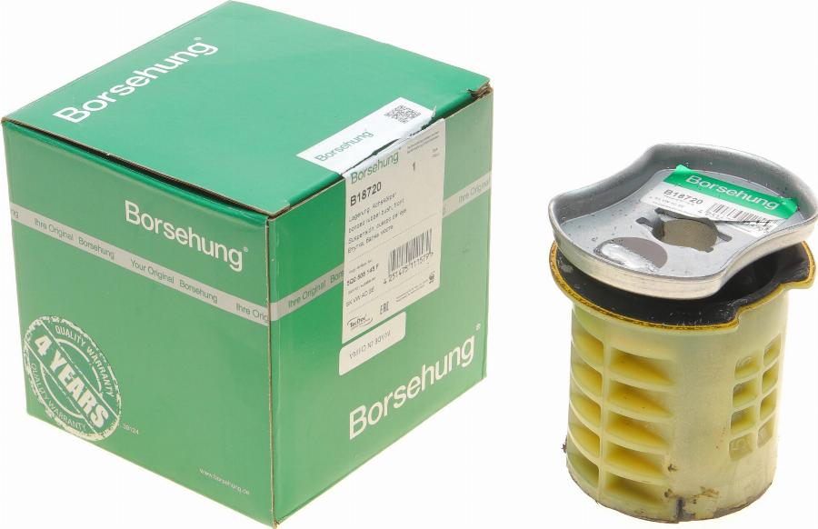 Borsehung B18720 - Suspensión, cuerpo del eje parts5.com