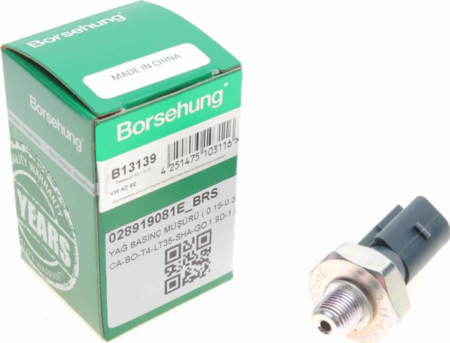 Borsehung B13139 - Senzor,presiune ulei parts5.com