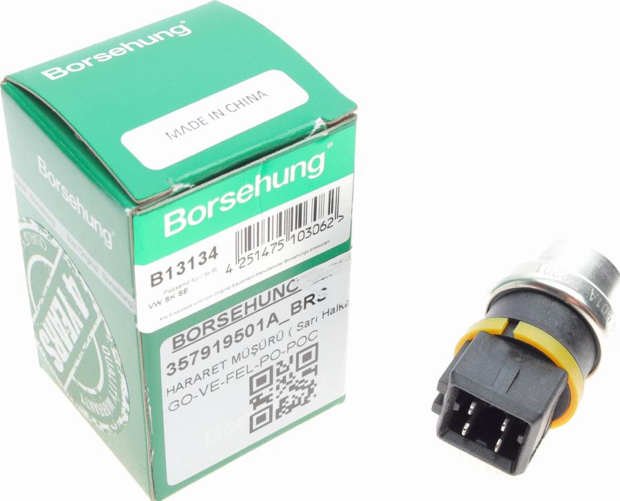 Borsehung B13134 - Sensor, coolant temperature parts5.com