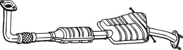 Bosal 090-436 - Catalizador parts5.com