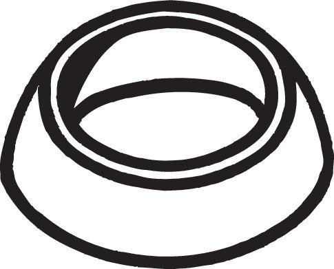 Bosal 256-306 - Gasket, exhaust pipe parts5.com