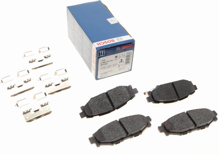 BOSCH 0 986 494 444 - Fékbetétkészlet, tárcsafék parts5.com