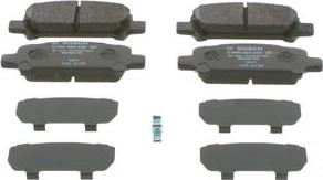 BOSCH 0 986 494 445 - Set placute frana,frana disc parts5.com