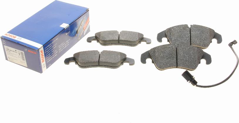 BOSCH 0 986 494 456 - Brake Pad Set, disc brake parts5.com