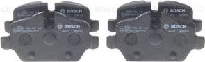 BOSCH 0 986 494 461 - Juego de pastillas de freno parts5.com