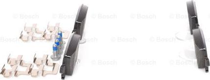 BOSCH 0 986 494 595 - Brake Pad Set, disc brake parts5.com