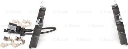 BOSCH 0 986 494 598 - Комплект спирачно феродо, дискови спирачки parts5.com