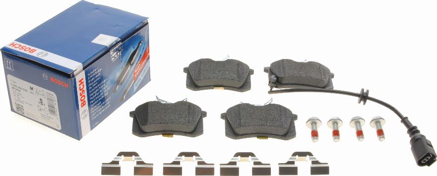 BOSCH 0 986 494 598 - Juego de pastillas de freno parts5.com