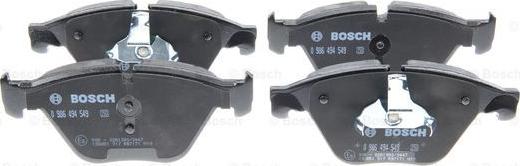 BOSCH 0 986 494 549 - Juego de pastillas de freno parts5.com