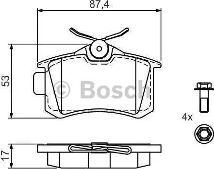 Remsa 0263.15 - Bremsbelagsatz, Scheibenbremse parts5.com