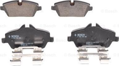 BOSCH 0 986 494 588 - Juego de pastillas de freno parts5.com