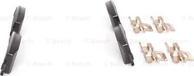 BOSCH 0 986 494 649 - Σετ τακάκια, δισκόφρενα parts5.com