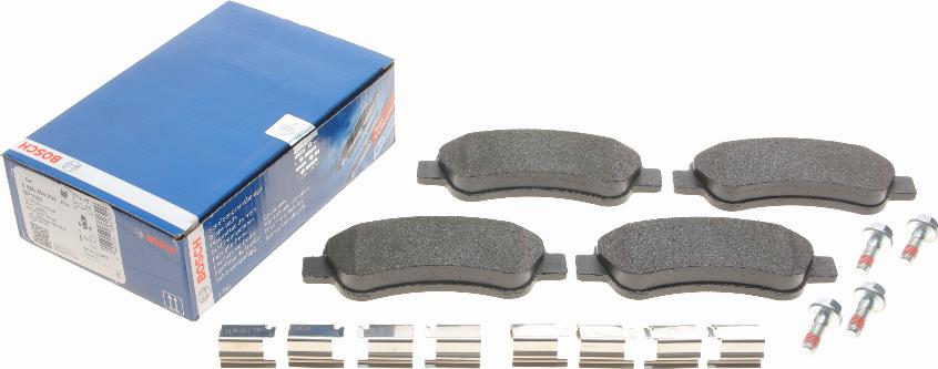 BOSCH 0 986 494 604 - Komplet kočnih obloga, disk kočnica parts5.com