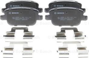 BOSCH 0 986 494 639 - Juego de pastillas de freno parts5.com