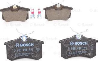 BOSCH 0 986 494 621 - Set placute frana,frana disc parts5.com