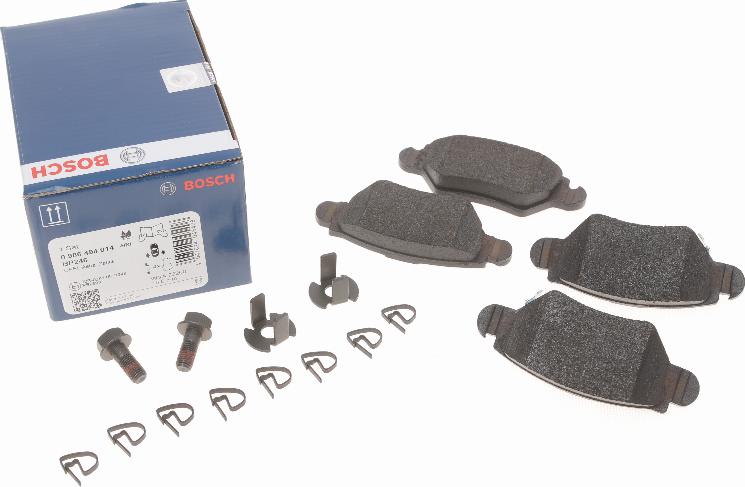 BOSCH 0 986 494 014 - Zestaw klocków hamulcowych, hamulce tarczowe parts5.com