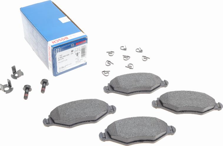 BOSCH 0 986 494 039 - Juego de pastillas de freno parts5.com