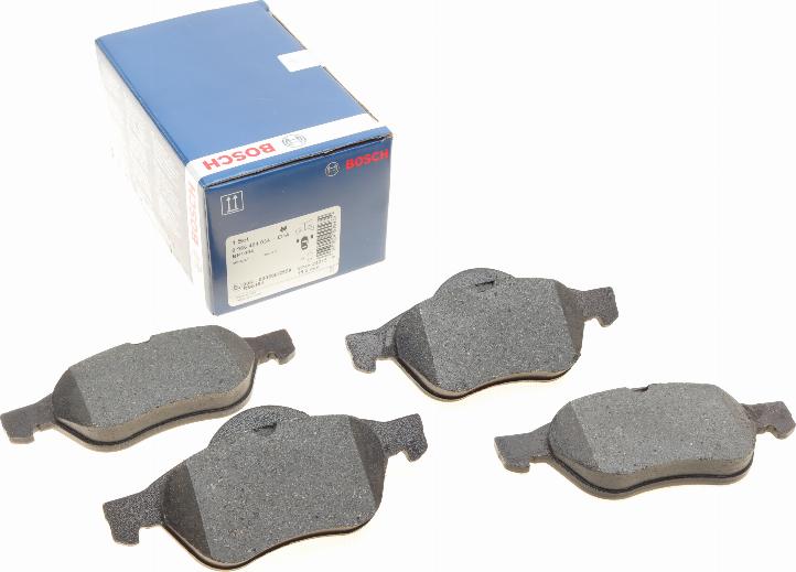 BOSCH 0 986 494 034 - Komplet pločica, disk-kočnica parts5.com