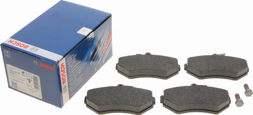 BOSCH 0 986 494 021 - Kit de plaquettes de frein, frein à disque parts5.com