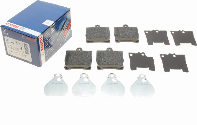 BOSCH 0 986 494 022 - Komplet kočnih obloga, disk kočnica parts5.com