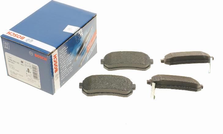 BOSCH 0 986 494 140 - Brake Pad Set, disc brake parts5.com