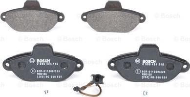 BOSCH 0 986 494 115 - Set placute frana,frana disc parts5.com