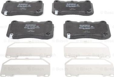 BOSCH 0 986 494 880 - Σετ τακάκια, δισκόφρενα parts5.com