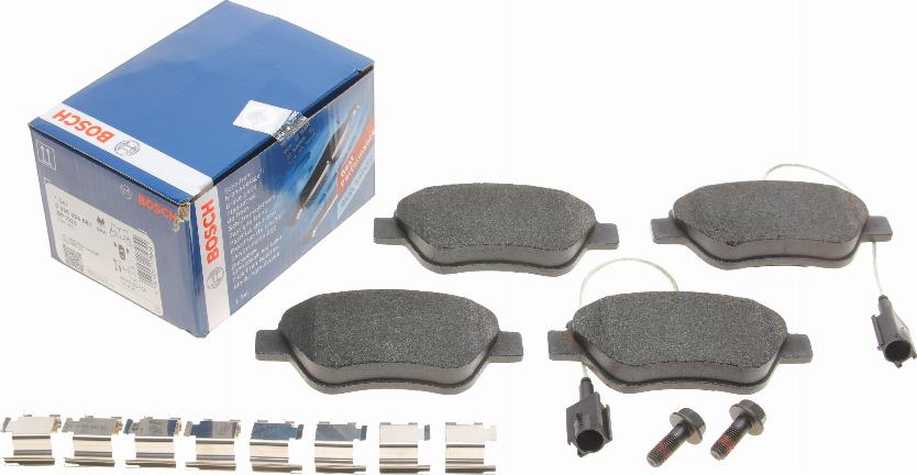 BOSCH 0 986 494 881 - Komplet kočnih obloga, disk kočnica parts5.com