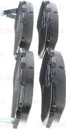 BOSCH 0 986 494 308 - Brake Pad Set, disc brake parts5.com