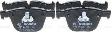 BOSCH 0 986 494 325 - Juego de pastillas de freno parts5.com