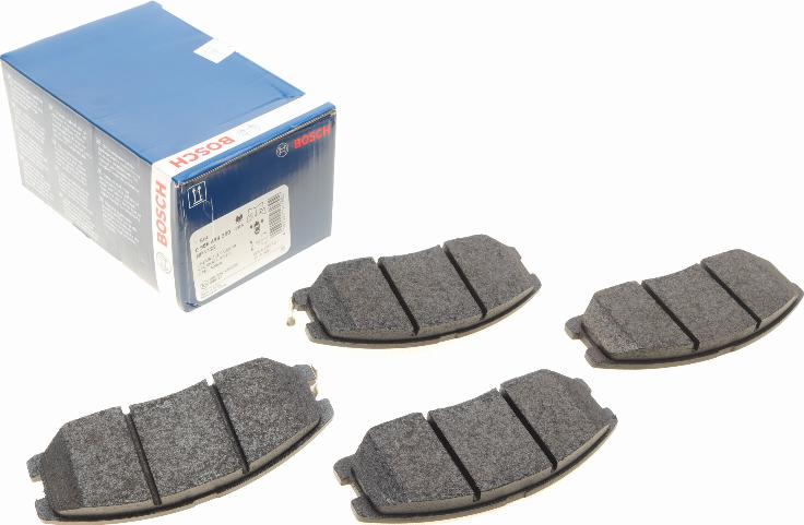 BOSCH 0 986 494 250 - Juego de pastillas de freno parts5.com