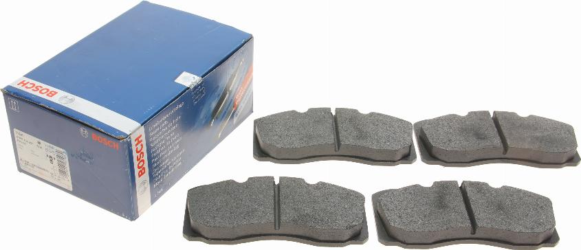 BOSCH 0 986 494 257 - Brake Pad Set, disc brake parts5.com