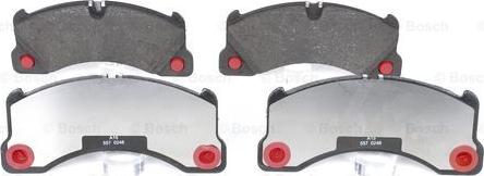 BOSCH 0 986 494 206 - Brake Pad Set, disc brake parts5.com