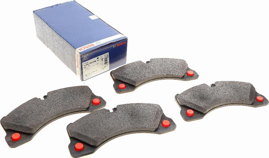 BOSCH 0 986 494 206 - Brake Pad Set, disc brake parts5.com