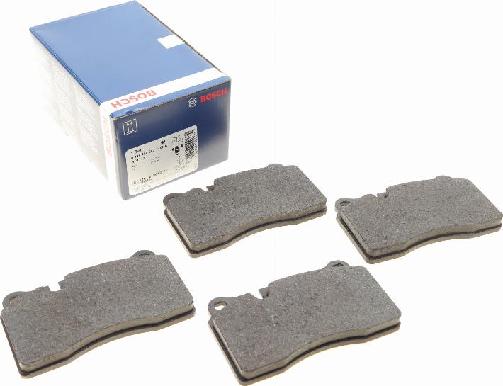 BOSCH 0 986 494 207 - Σετ τακάκια, δισκόφρενα parts5.com