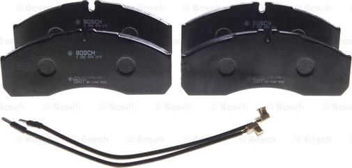 BOSCH 0 986 494 273 - Brake Pad Set, disc brake parts5.com