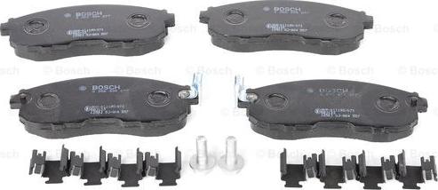 BOSCH 0 986 494 277 - Brake Pad Set, disc brake parts5.com