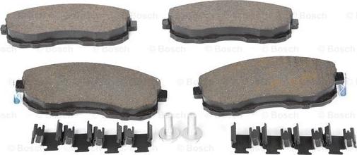 BOSCH 0 986 494 277 - Brake Pad Set, disc brake parts5.com