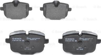 BOSCH 0 986 494 759 - Set placute frana,frana disc parts5.com