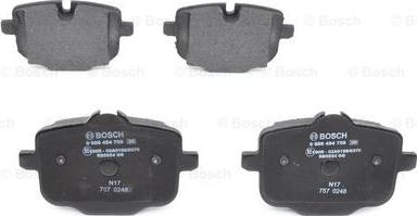 BOSCH 0 986 494 759 - Set placute frana,frana disc parts5.com