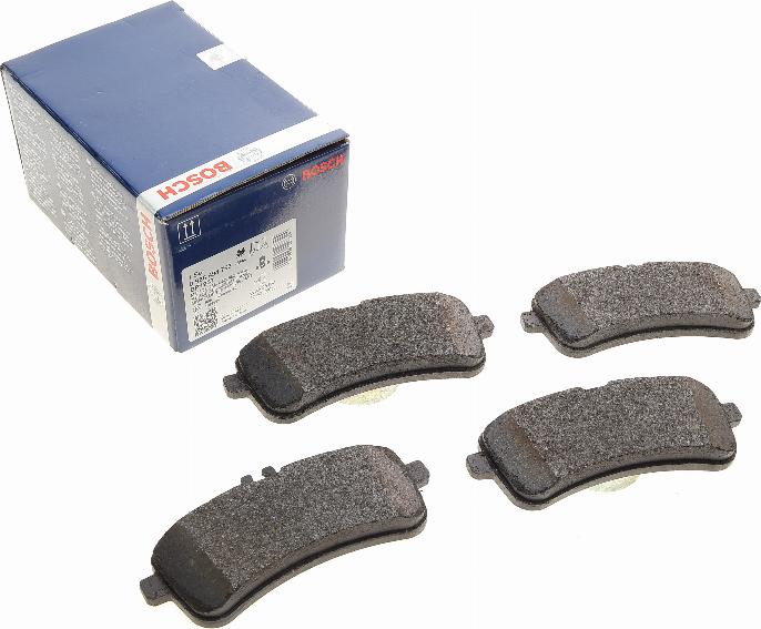 BOSCH 0 986 494 763 - Brake Pad Set, disc brake parts5.com