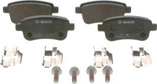 BOSCH 0 986 494 735 - Комплект спирачно феродо, дискови спирачки parts5.com