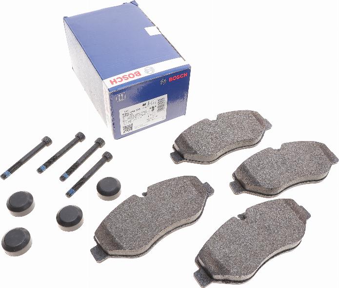 BOSCH 0 986 494 728 - Brake Pad Set, disc brake parts5.com