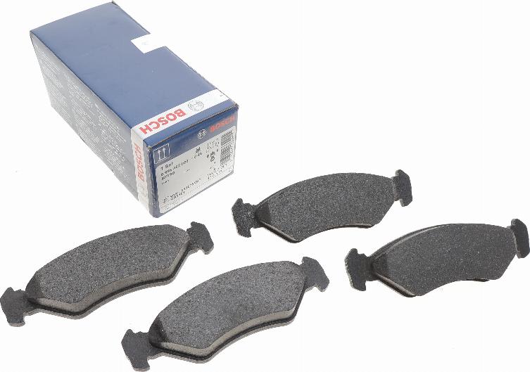 BOSCH 0 986 492 020 - Juego de pastillas de freno parts5.com