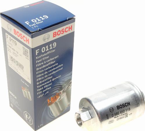 BOSCH 0 986 450 119 - Filter goriva parts5.com