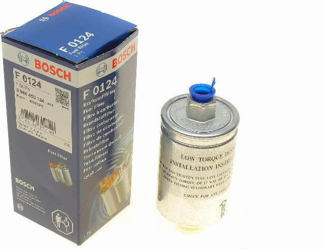 BOSCH 0 986 450 124 - Filtru combustibil parts5.com