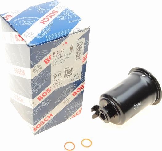 BOSCH 0 986 450 221 - Üzemanyagszűrő parts5.com