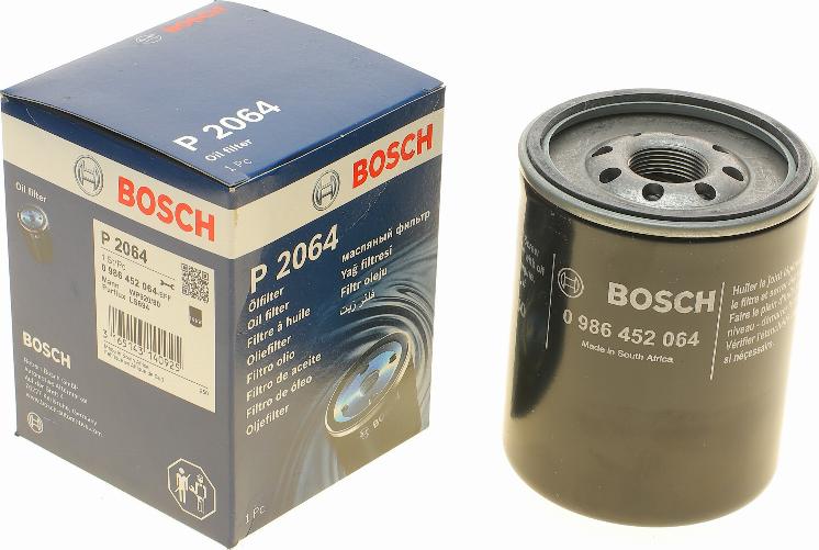 BOSCH 0 986 452 064 - Filtr oleju parts5.com