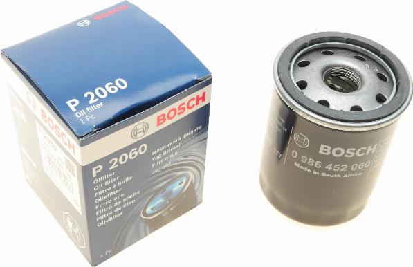 BOSCH 0 986 452 060 - Маслен филтър parts5.com